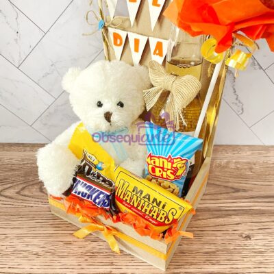 Regalo Bandeja Feliz Día con Cerveza Regalo Bandeja Feliz Día con Cerveza