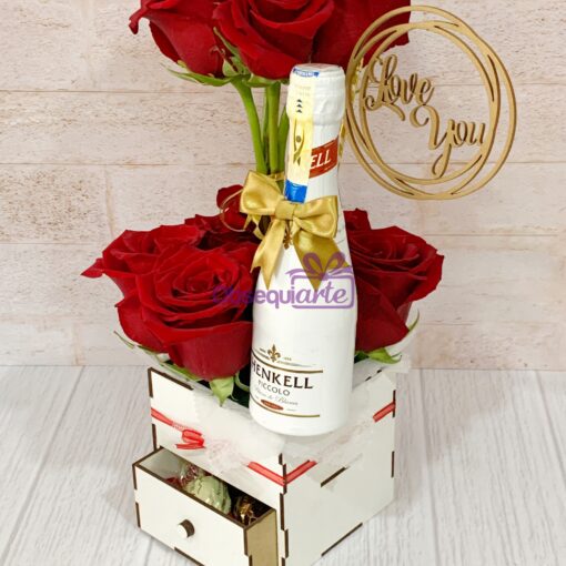 Las rosas rojas premium en una caja son el Regalo Soft Premium perfecto.