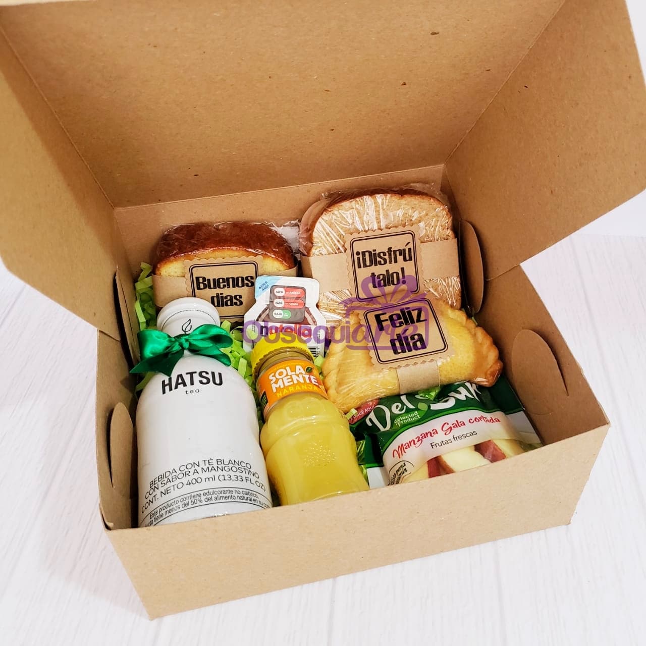 Regalar caja de enamorados para desayuno a domicilio