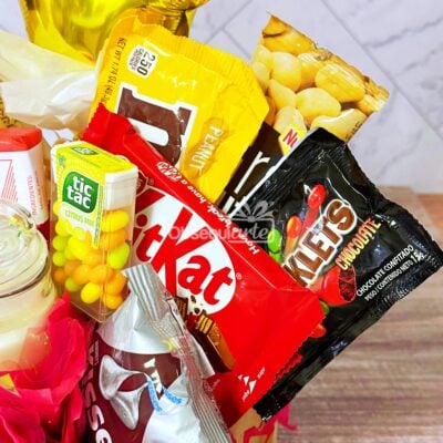 Regalo Primavera con Vela y Vino Regalo Primavera con Vela y Vino