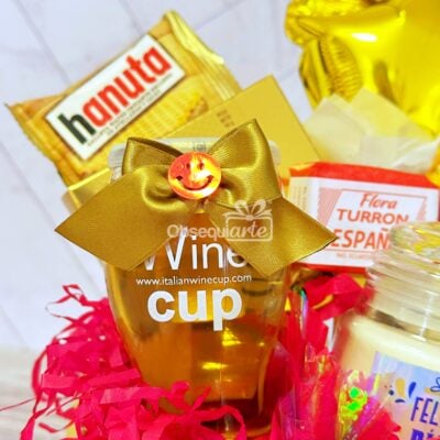 Regalo Primavera con Vela y Vino Regalo Primavera con Vela y Vino