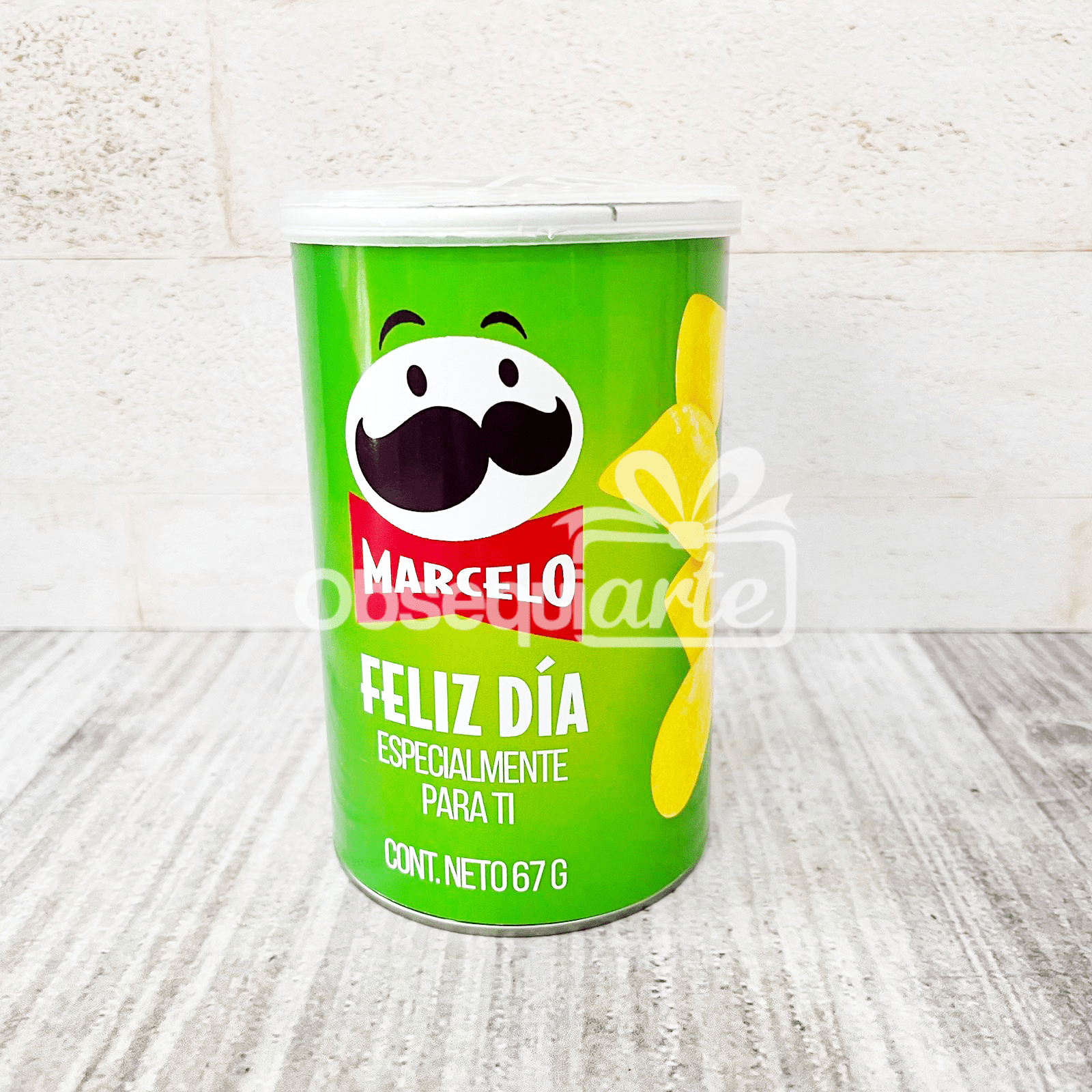 Papas Pringles Personalizada con Nombre (Mediana)