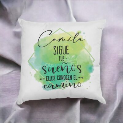 Regalo Almohada Sueños con Nombre Personalizado