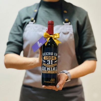 Regalo Botella de Vino Personalizada Regalo Botella de Vino Personalizada